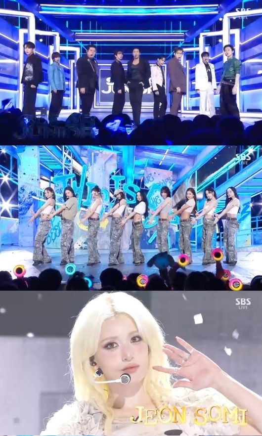  사진 : SBS '인기가요' 방송 캡쳐