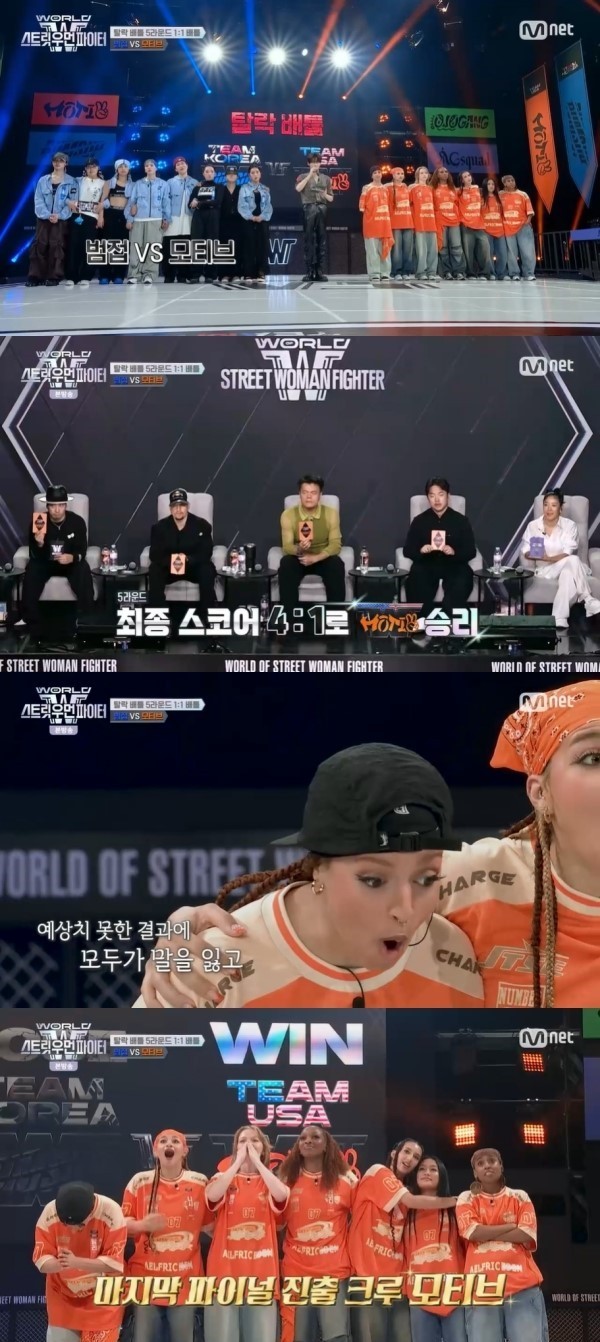  사진 : Mnet ‘월드 오브 스트릿 우먼 파이터’ 방송 캡처