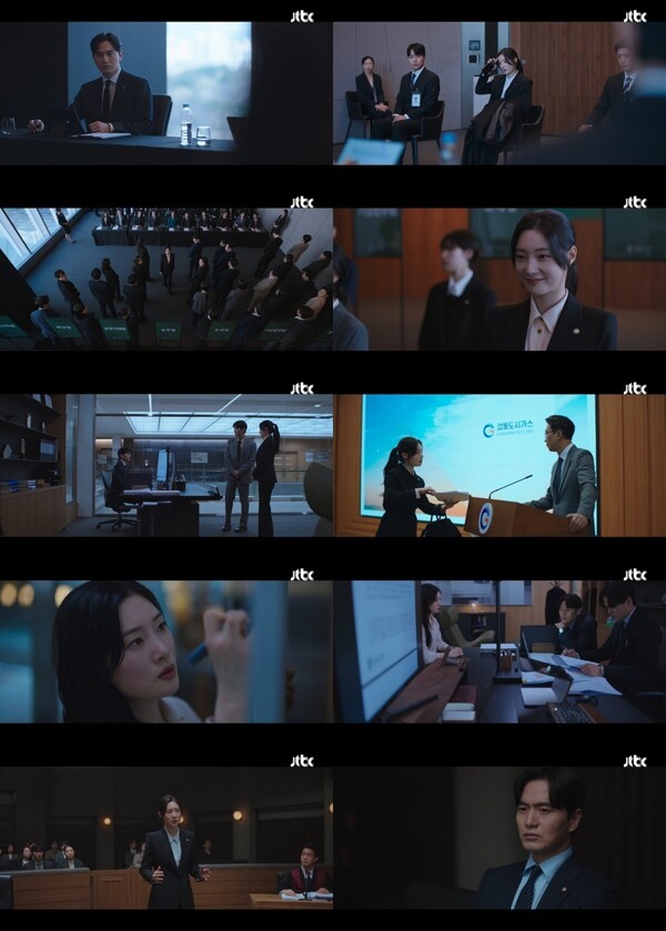  사진 : JTBC 새 토일드라마 ‘에스콰이어: 변호사를 꿈꾸는 변호사들’ 방송 캡쳐