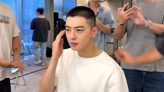 사진 : 차은우 유튜브 영상 캡처