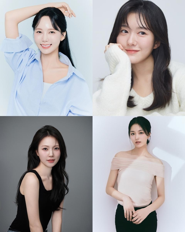 사진 : (왼쪽 위부터 시계방향으로) 손소망, 이유담, 차지윤, 문하영