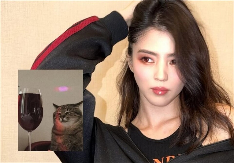  사진 : 배우 한소희 SNS